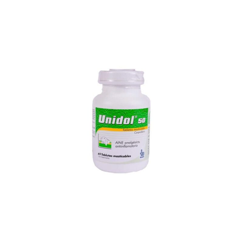 Unidol 50 mg frasco por 60 Tabletas